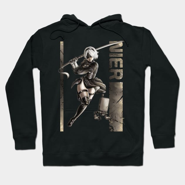 Nier Hoodie by saqman